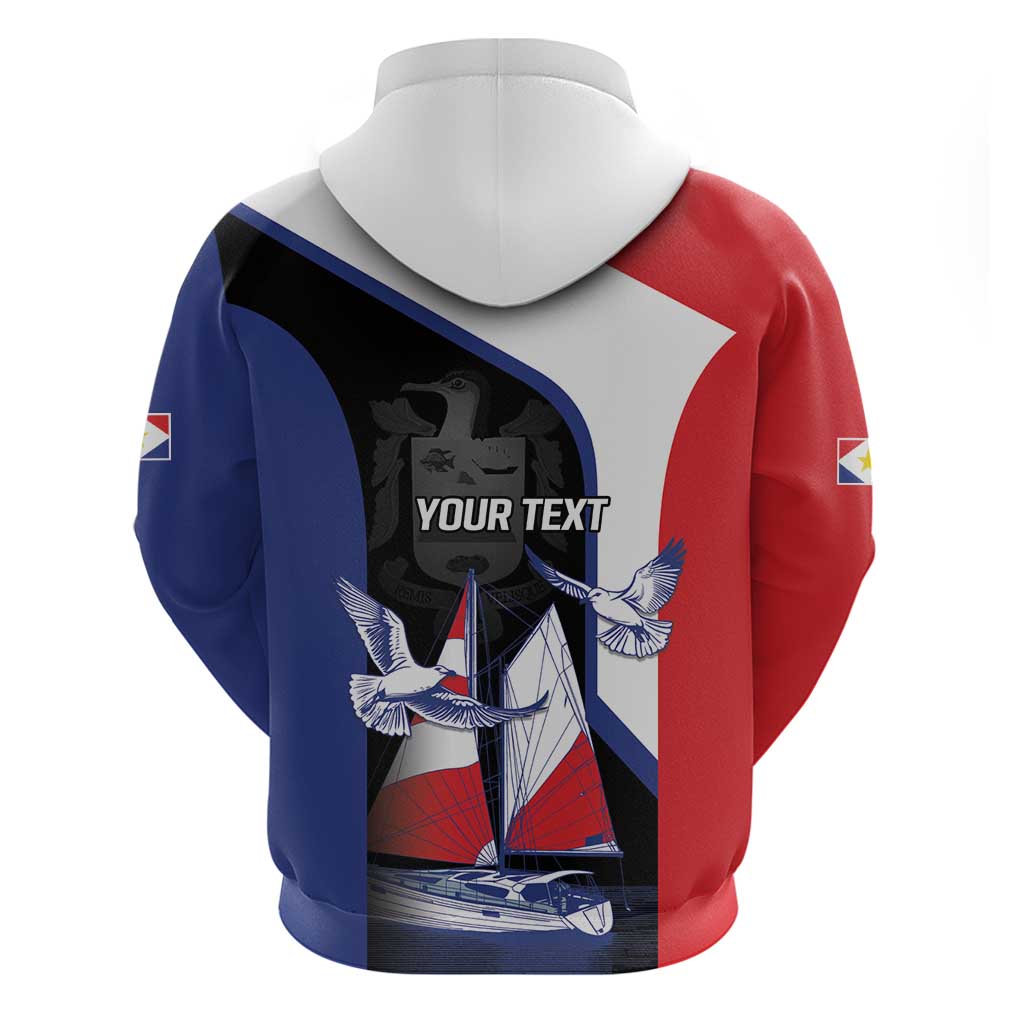 Caribbean Saba Personalized Hoodie Remis Velisque Sail the Seas LT9