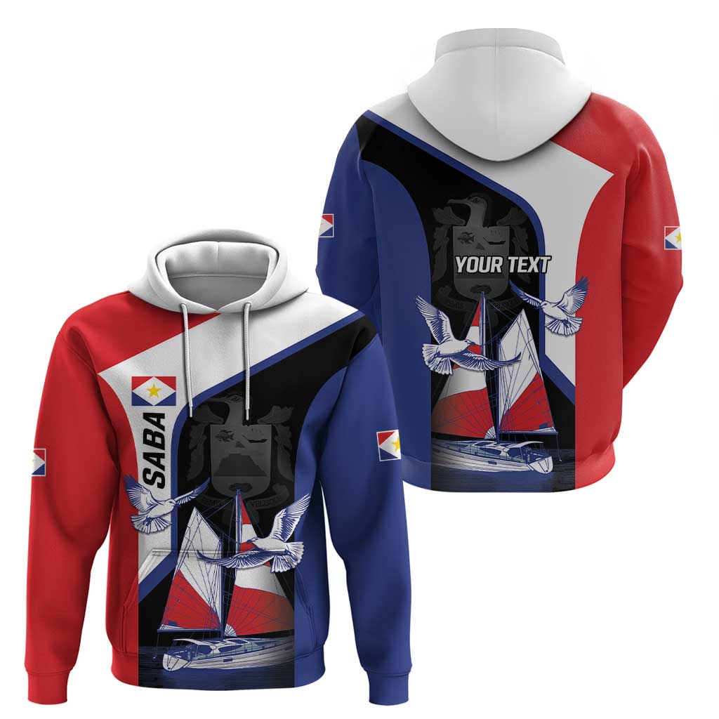 Caribbean Saba Personalized Hoodie Remis Velisque Sail the Seas LT9