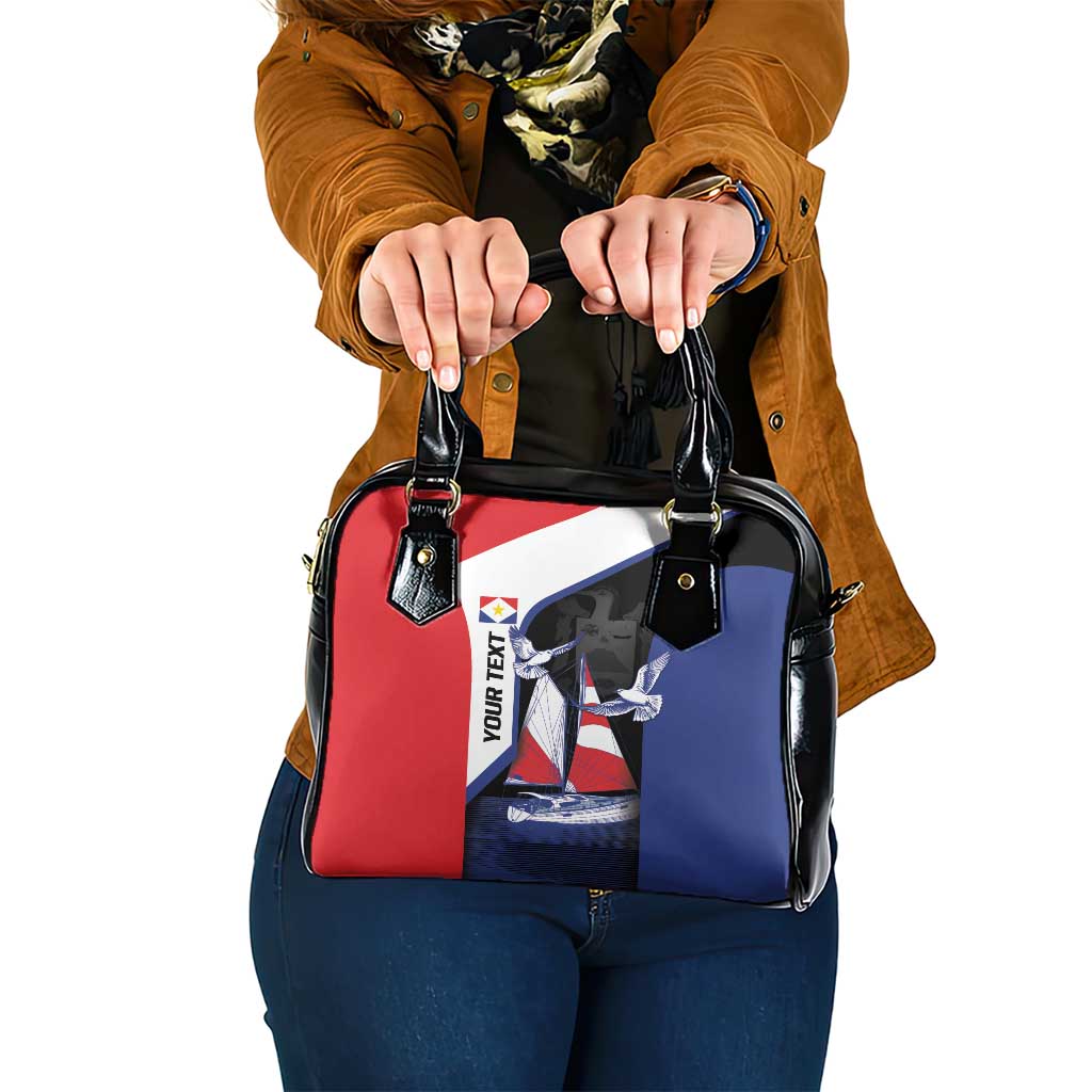 Caribbean Saba Personalized Shoulder Handbag Remis Velisque Sail the Seas LT9
