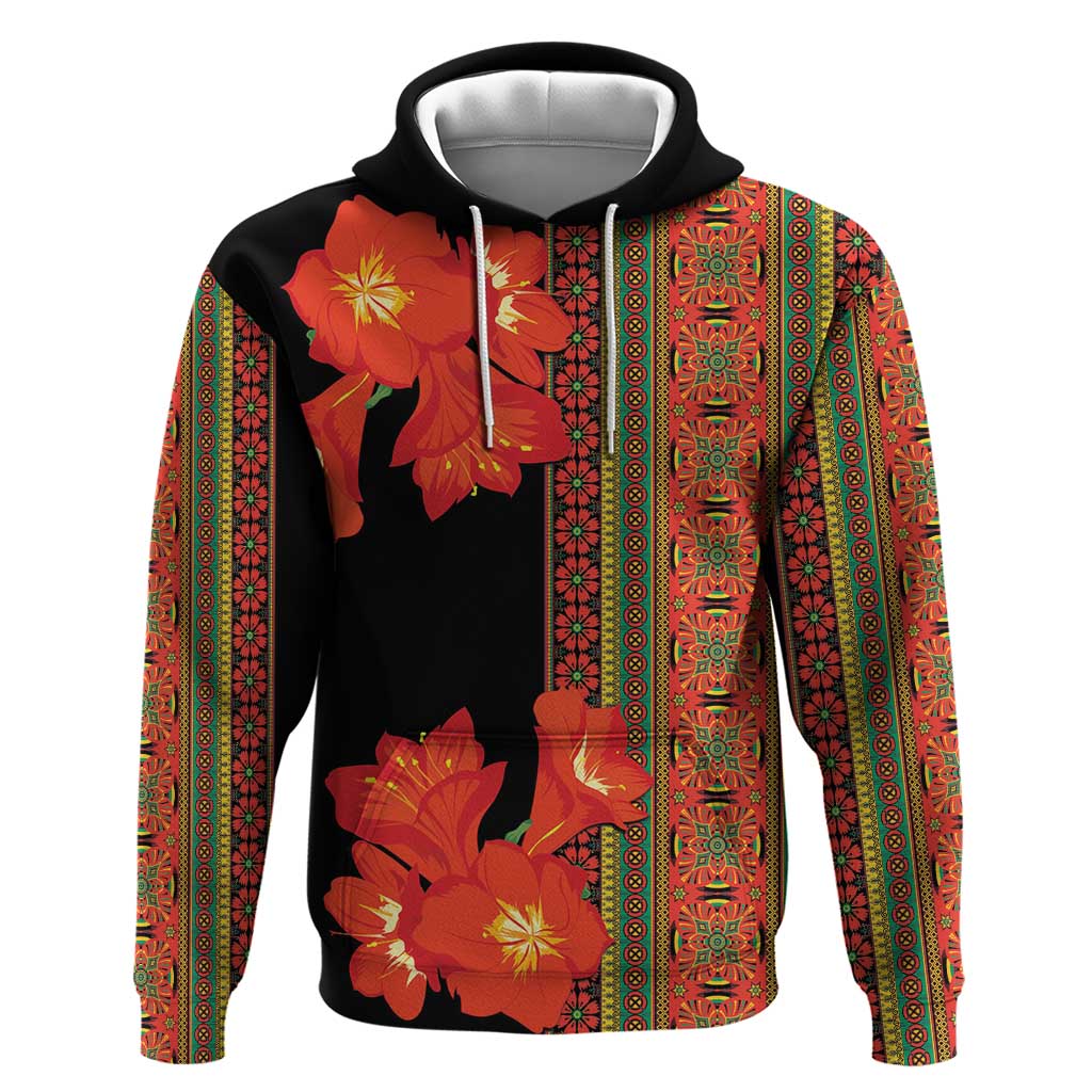 Africa Beauty Clivia Miniata Flowers Hoodie LT9