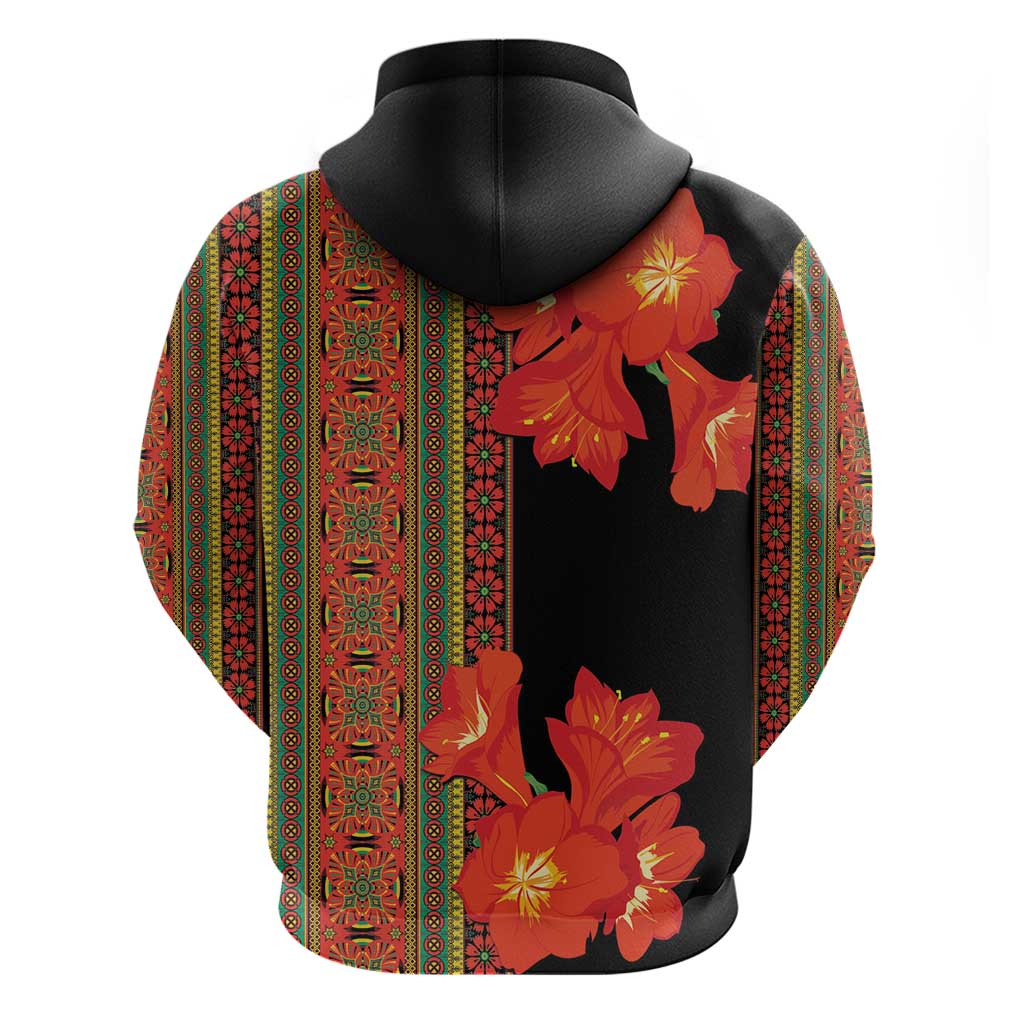 Africa Beauty Clivia Miniata Flowers Hoodie LT9