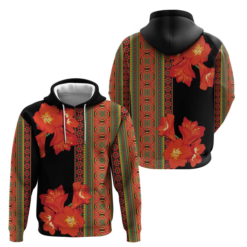 Africa Beauty Clivia Miniata Flowers Hoodie LT9