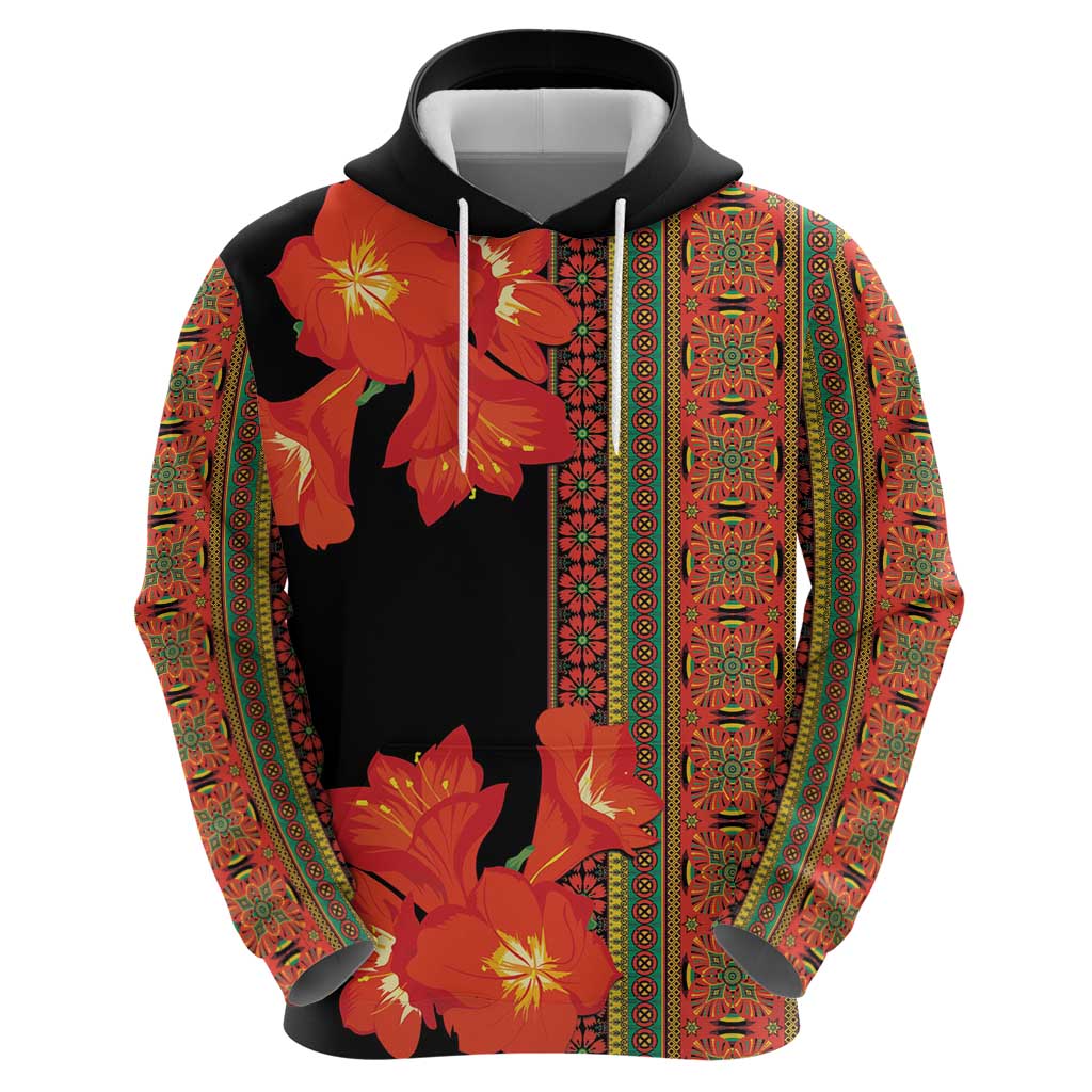 Africa Beauty Clivia Miniata Flowers Hoodie LT9