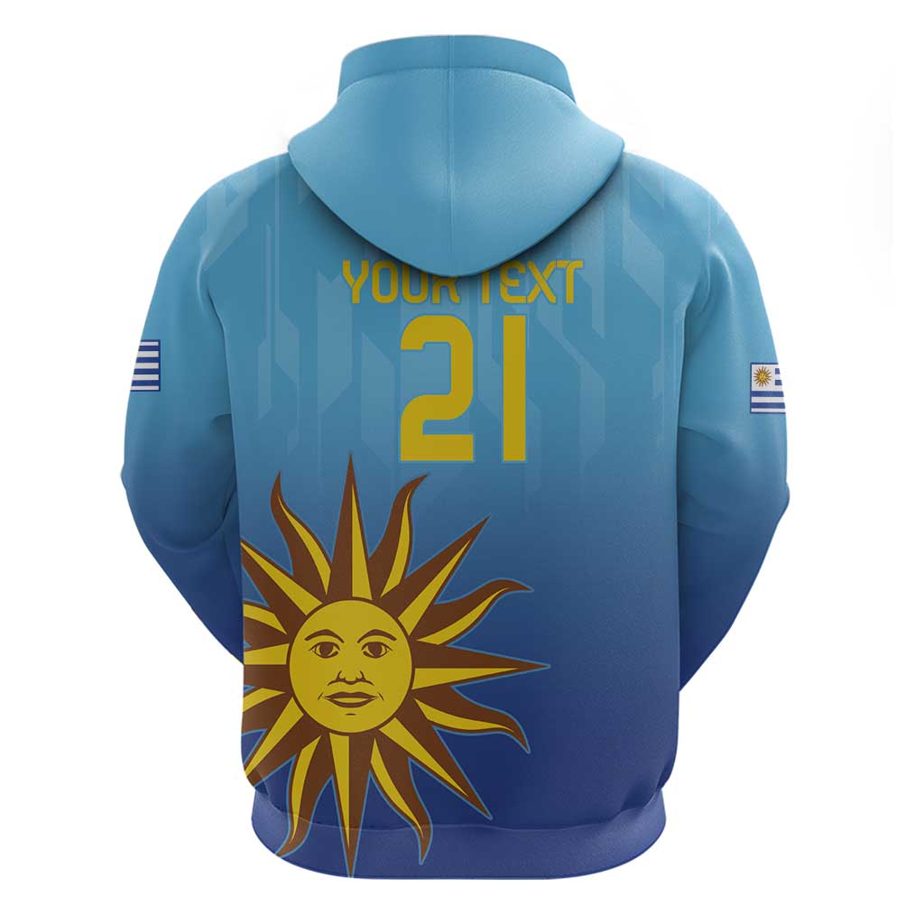 Custom Uruguay La Celeste Football Hoodie Go Champions 2024 LT9