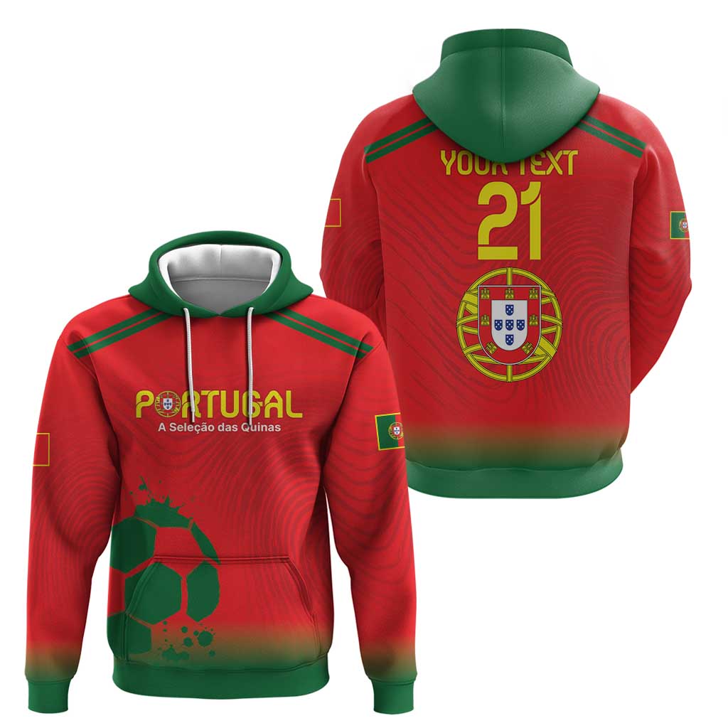 Custom Portugal Football Hoodie Come On A Selecao das Quinas LT9
