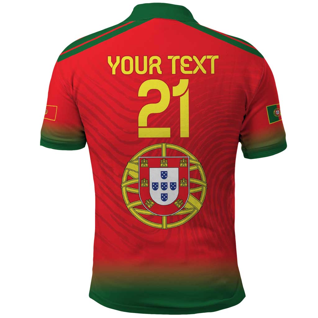 Custom Portugal Football Polo Shirt Come On A Selecao das Quinas LT9