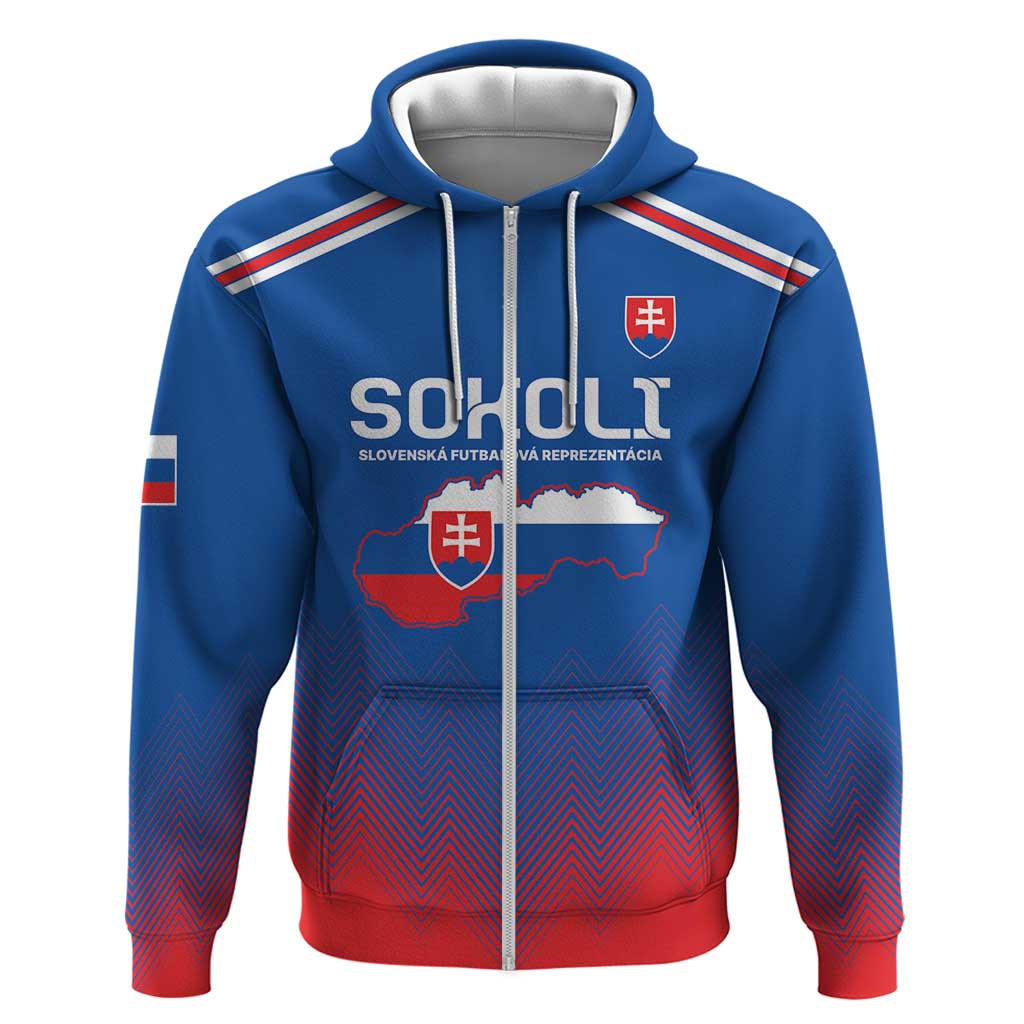 Custom Slovakia Football Hoodie Come On Sokoli Falcons LT9