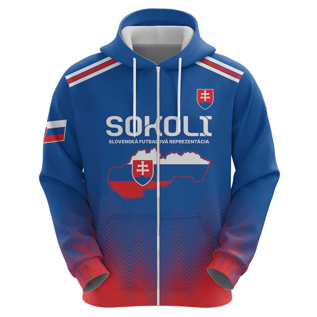 Custom Slovakia Football Hoodie Come On Sokoli Falcons LT9