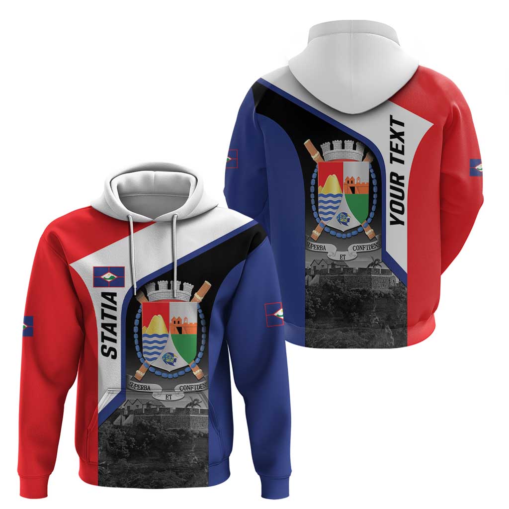 Caribbean Sint Maarten Personalized Hoodie Brown Pelican LT9