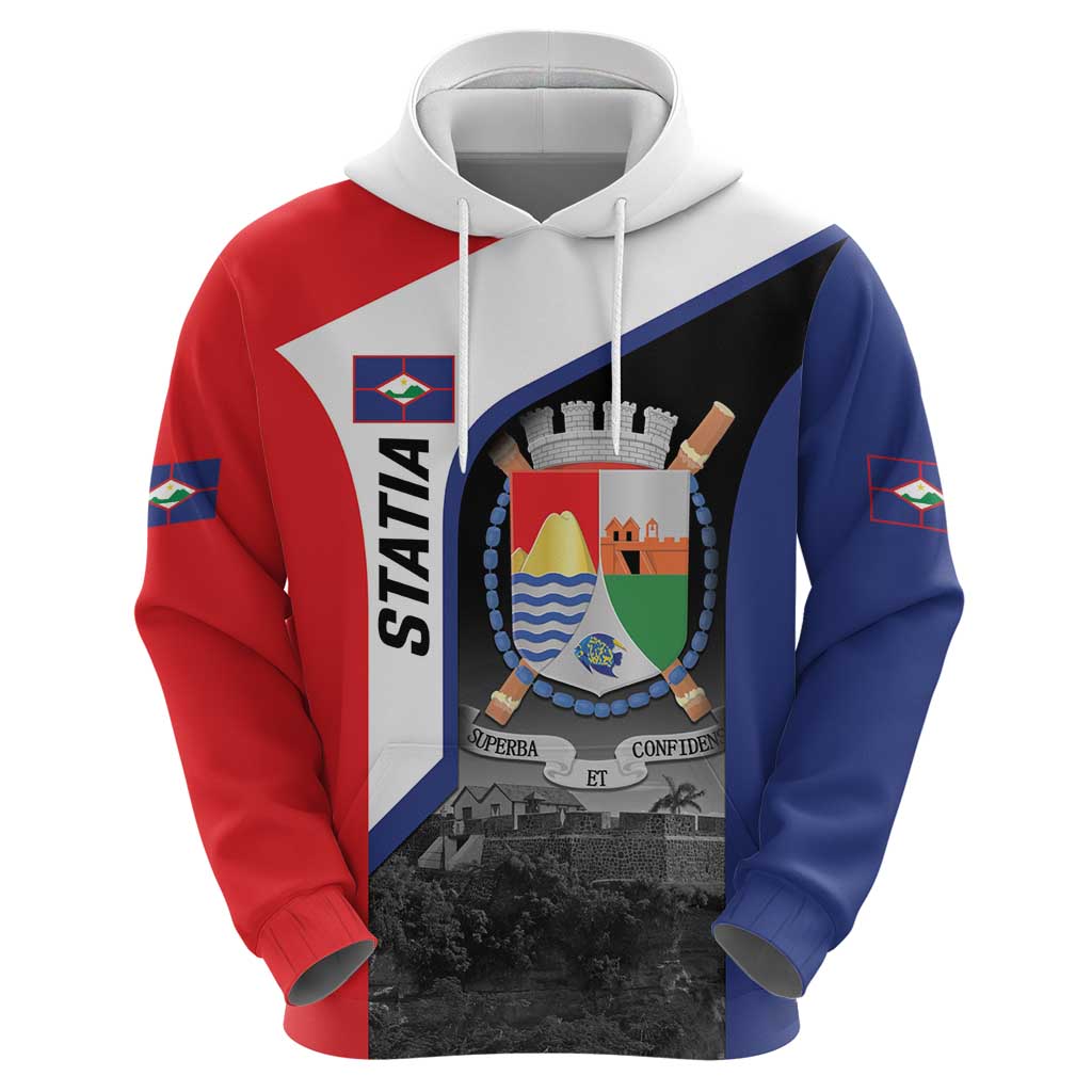 Caribbean Sint Maarten Personalized Hoodie Brown Pelican LT9