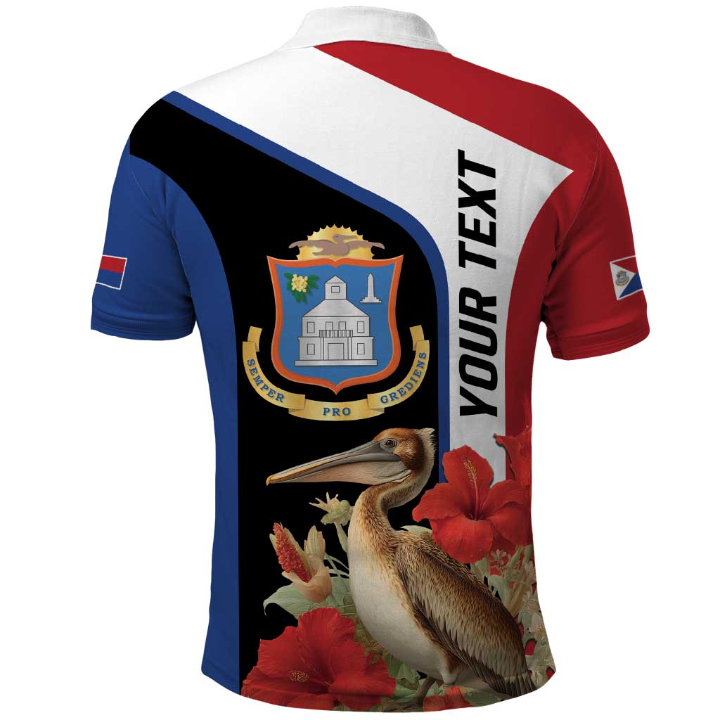Caribbean Sint Eustatius Personalized Polo Shirt Statia Superba et confidens LT9