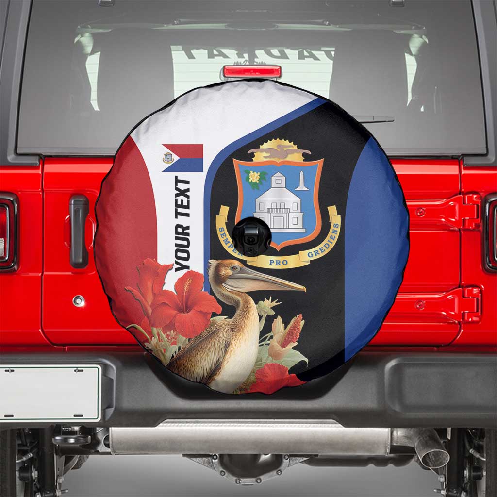 Caribbean Sint Eustatius Personalized Spare Tire Cover Statia Superba et confidens LT9