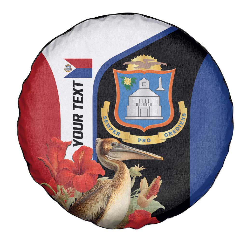 Caribbean Sint Eustatius Personalized Spare Tire Cover Statia Superba et confidens LT9