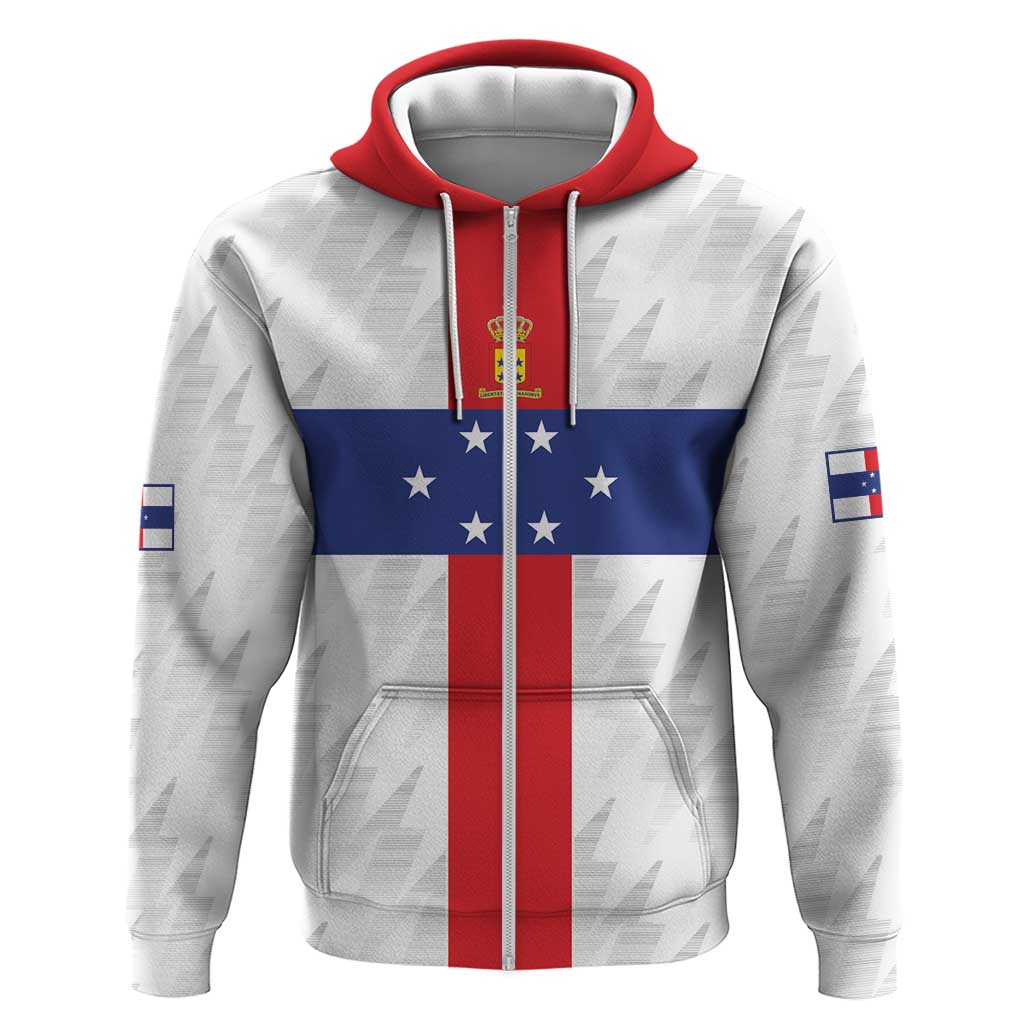 Personalized Nederlandse Antillen 1959-1986 Hoodie Simple Flag Style LT9