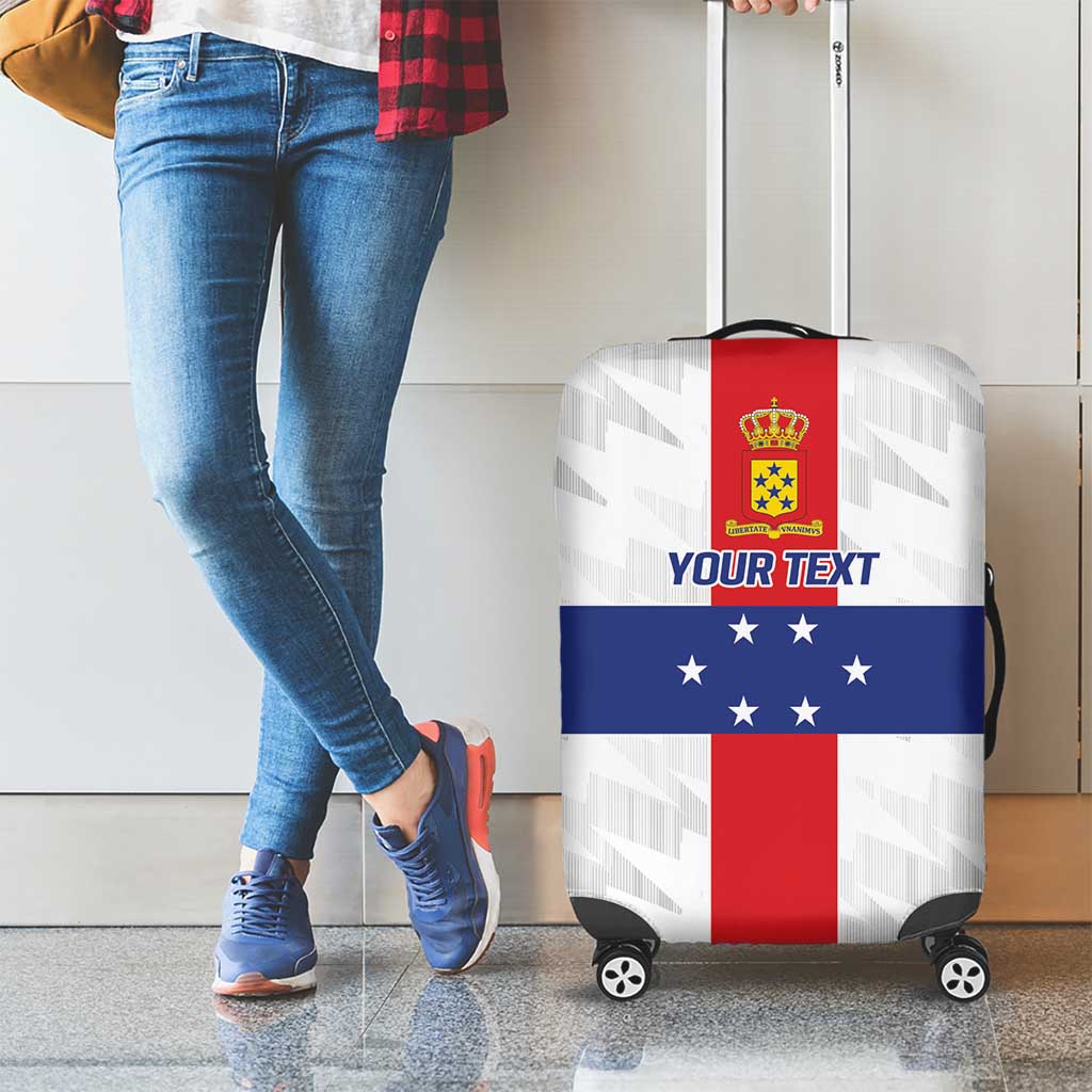 Personalized Nederlandse Antillen 1959-1986 Luggage Cover Simple Flag Style LT9