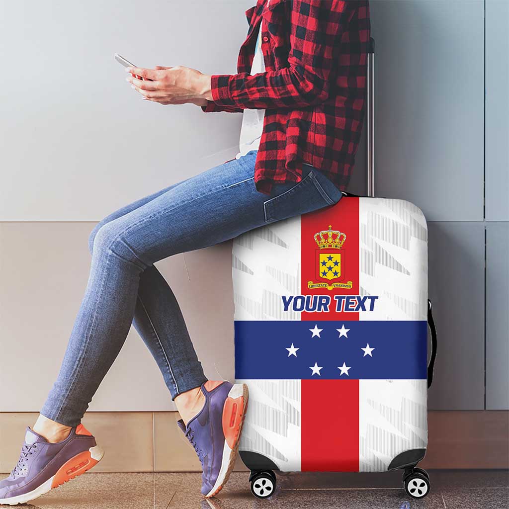 Personalized Nederlandse Antillen 1959-1986 Luggage Cover Simple Flag Style LT9