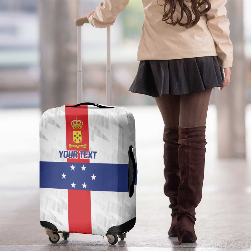 Personalized Nederlandse Antillen 1959-1986 Luggage Cover Simple Flag Style LT9
