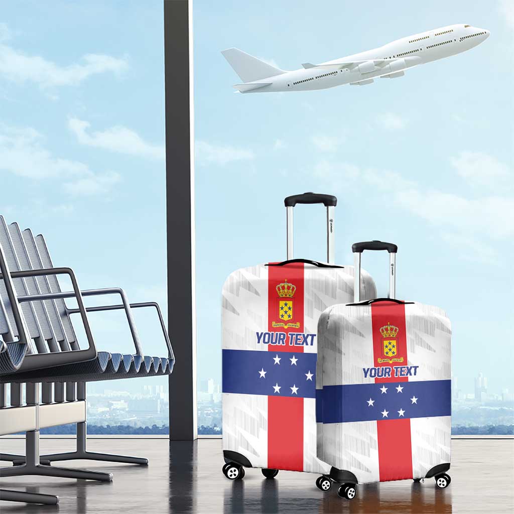 Personalized Nederlandse Antillen 1959-1986 Luggage Cover Simple Flag Style LT9