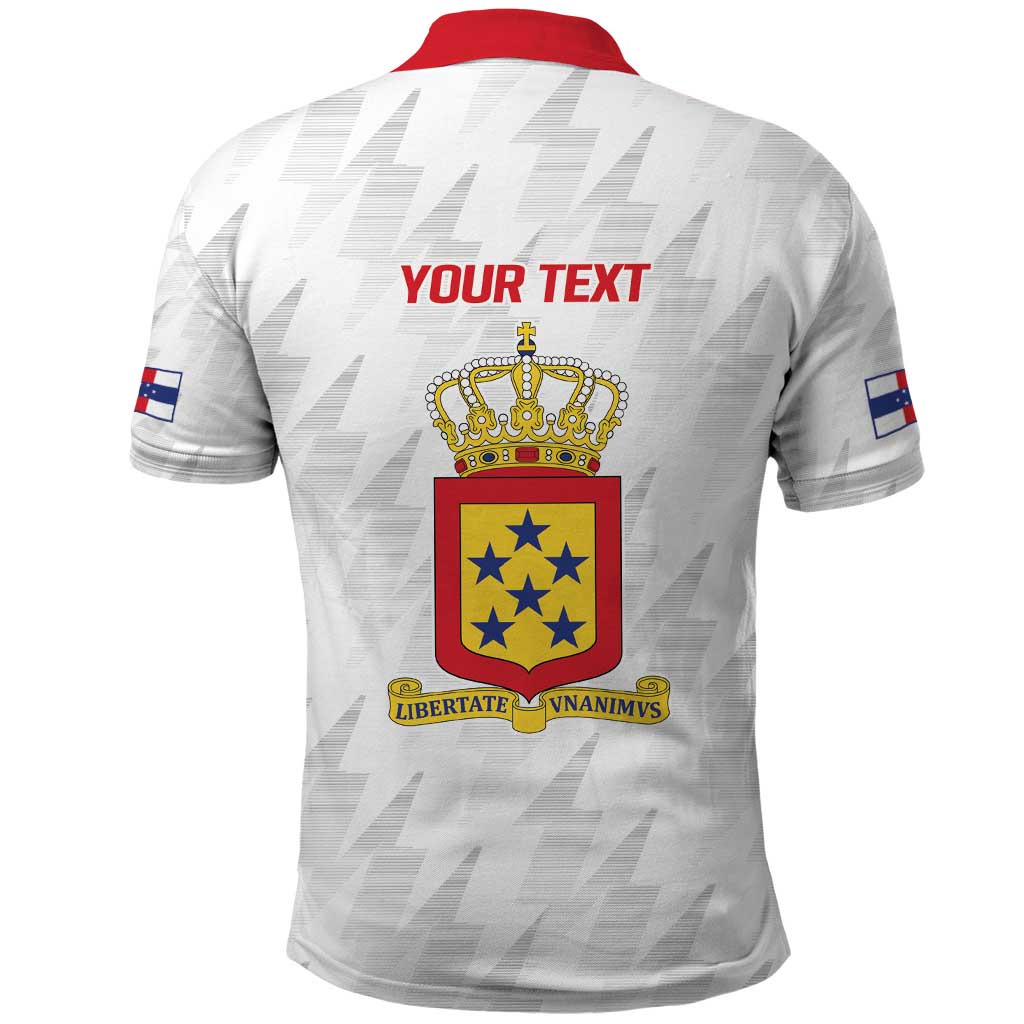Personalized Nederlandse Antillen 1959-1986 Polo Shirt Simple Flag Style LT9