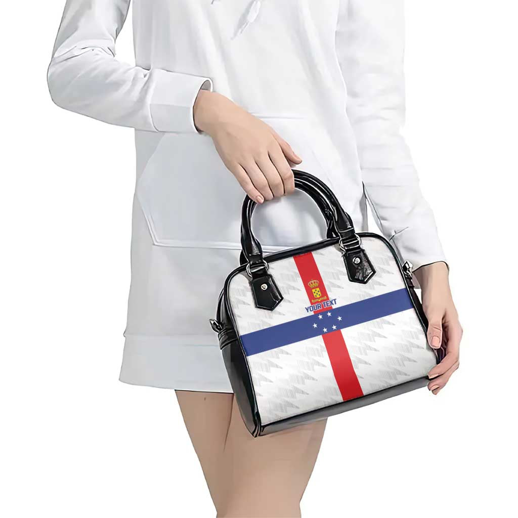 Personalized Nederlandse Antillen 1959-1986 Shoulder Handbag Simple Flag Style LT9