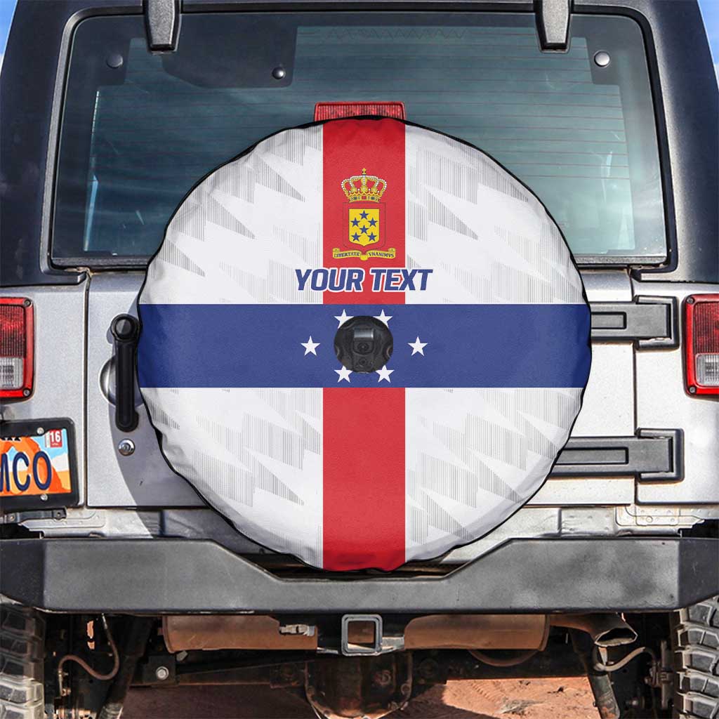 Personalized Nederlandse Antillen 1959-1986 Spare Tire Cover Simple Flag Style LT9