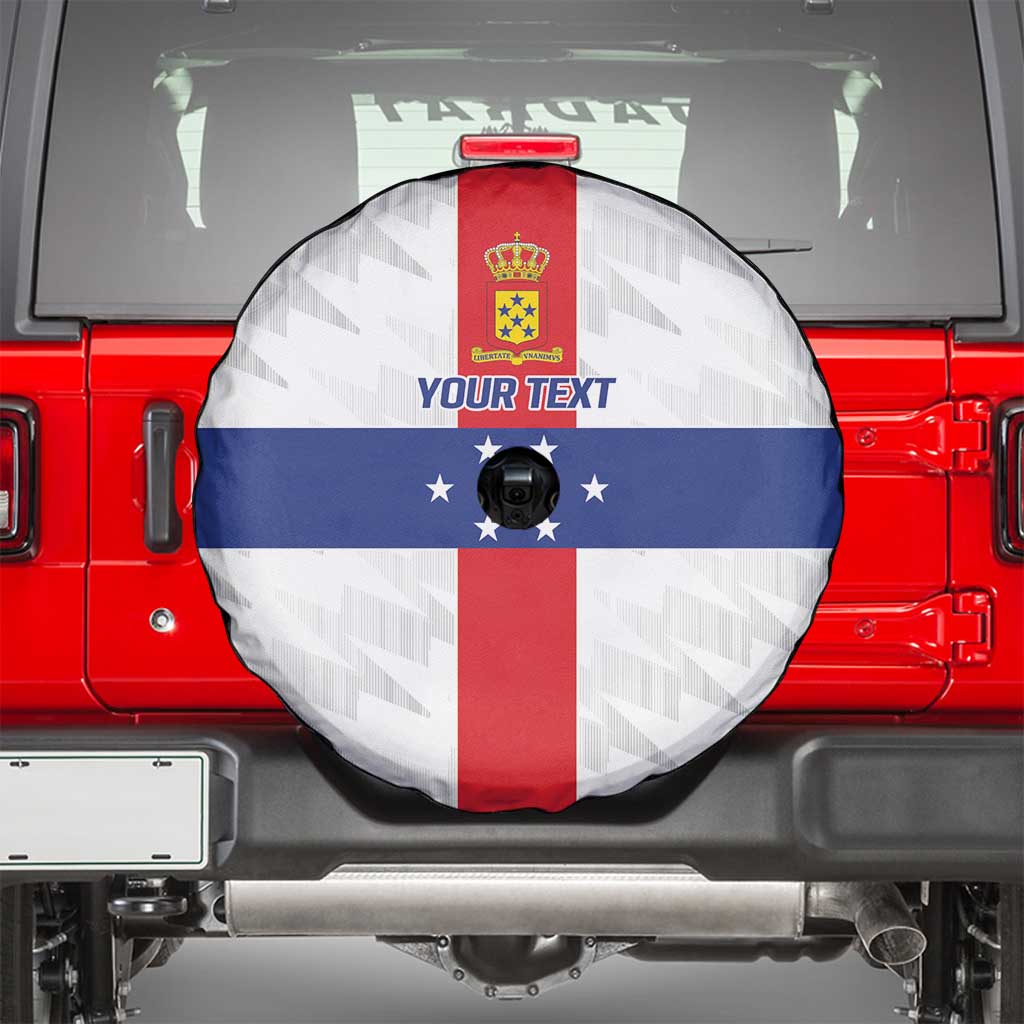 Personalized Nederlandse Antillen 1959-1986 Spare Tire Cover Simple Flag Style LT9
