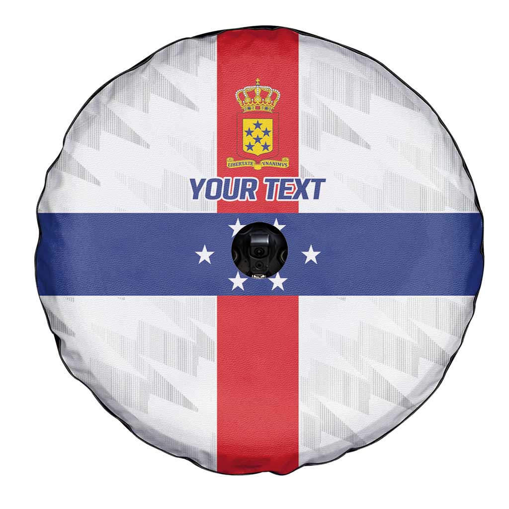 Personalized Nederlandse Antillen 1959-1986 Spare Tire Cover Simple Flag Style LT9