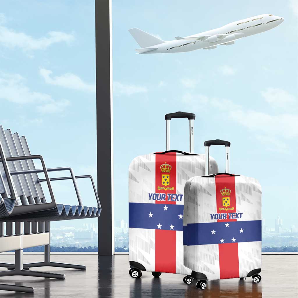 Personalized Nederlandse Antillen 1986-2010 Luggage Cover Simple Flag Style LT9