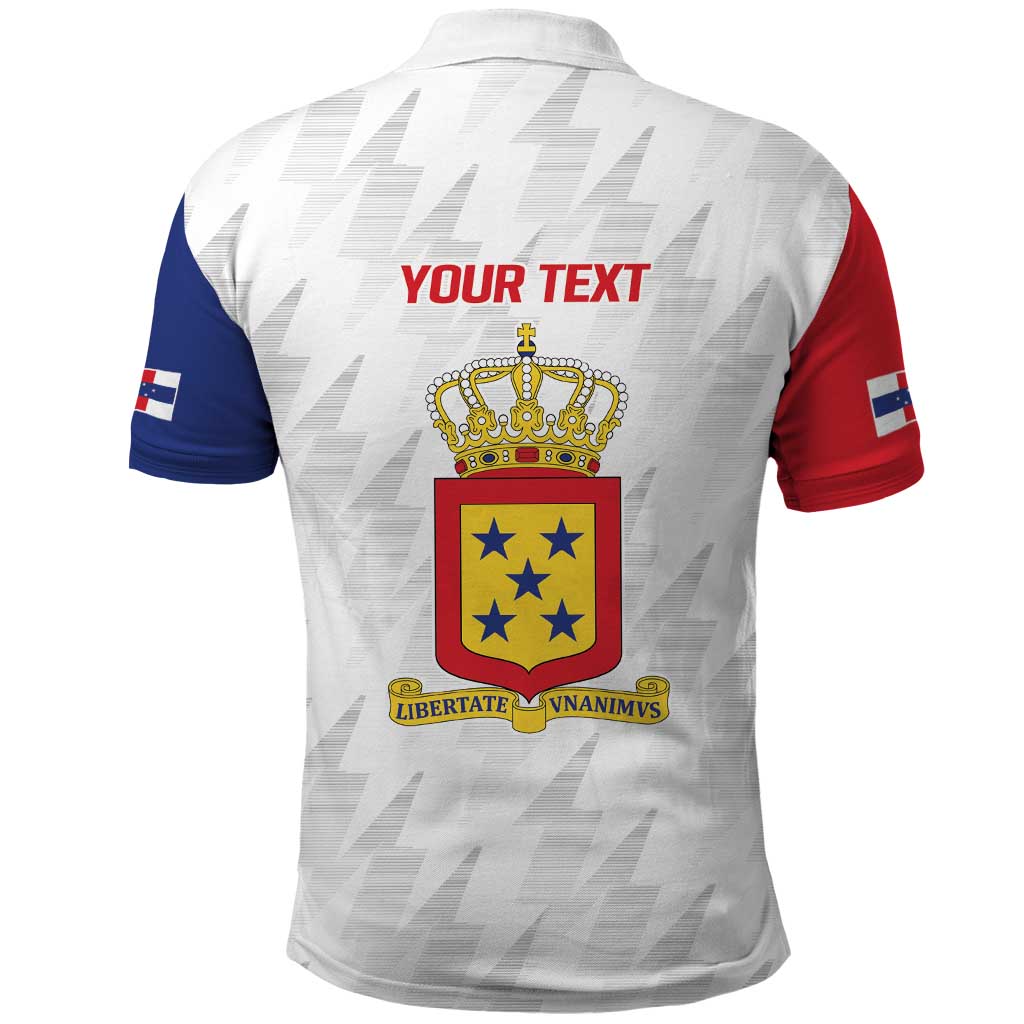 Personalized Nederlandse Antillen 1986-2010 Polo Shirt Simple Flag Style LT9