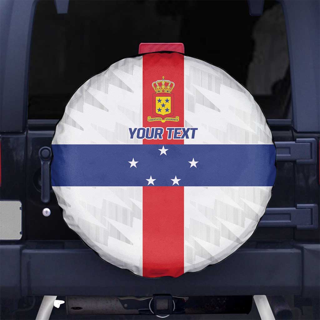 Personalized Nederlandse Antillen 1986-2010 Spare Tire Cover Simple Flag Style LT9