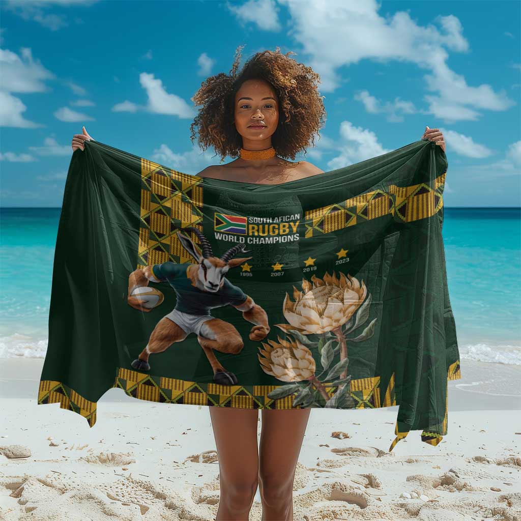 South Africa Rugby History World Champions Sarong Springboks Make History LT9