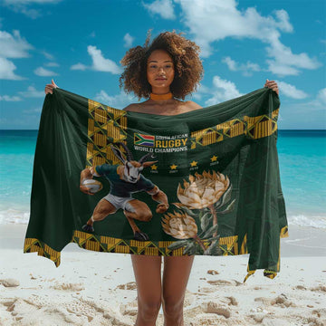 South Africa Rugby History World Champions Sarong Springboks Make History LT9