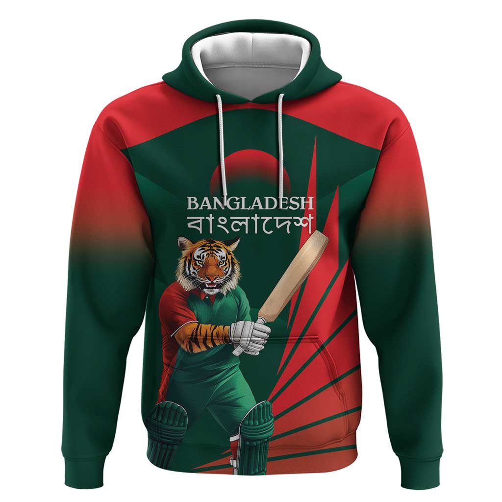 Bangladesh Cricket Custom Hoodie The Tigers Mascot with Sporty Style LT9