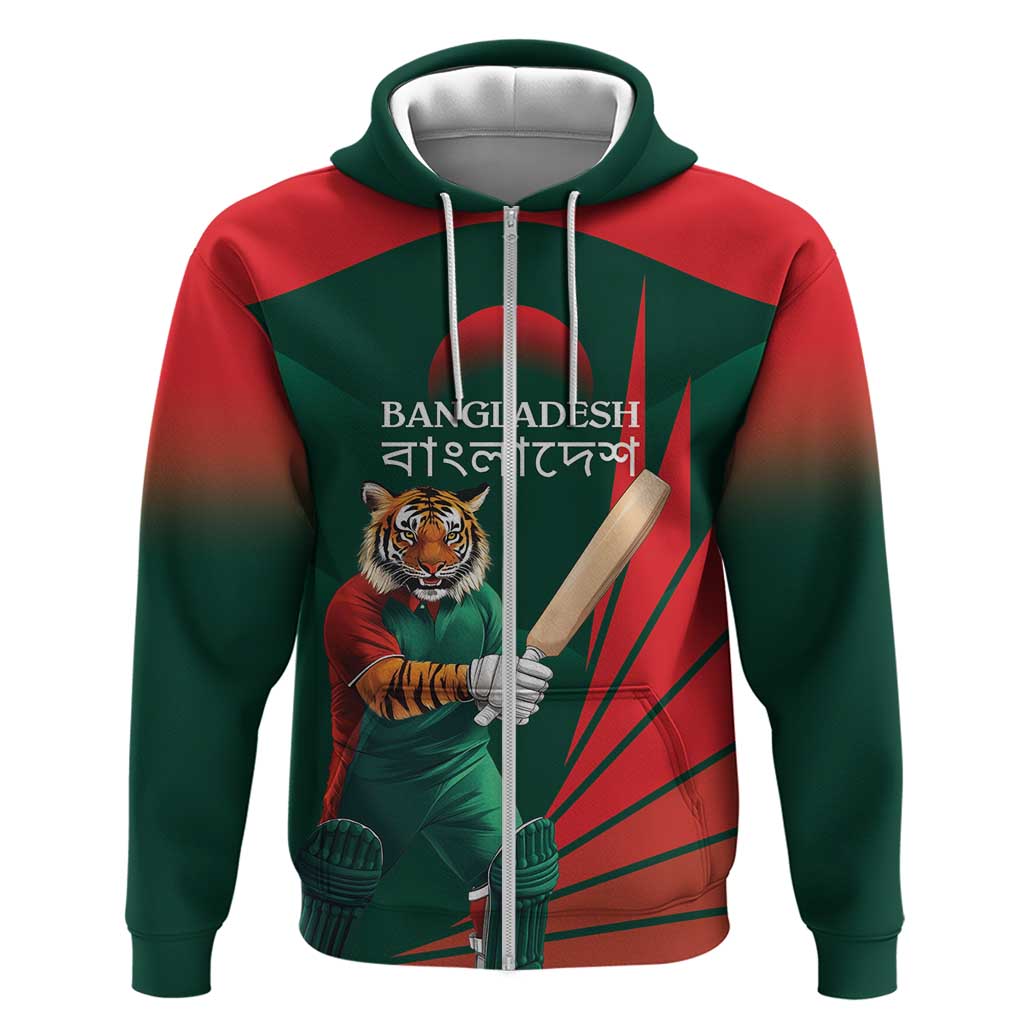 Bangladesh Cricket Custom Hoodie The Tigers Mascot with Sporty Style LT9