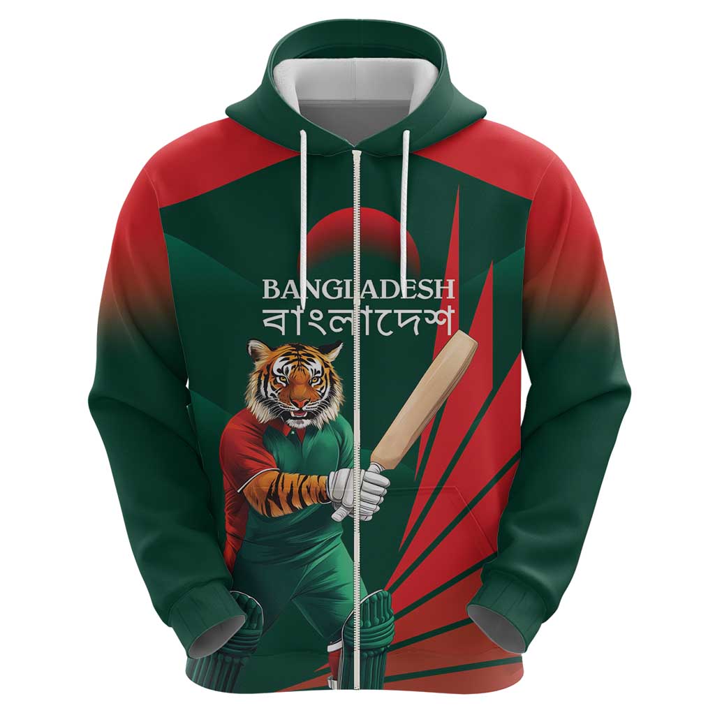 Bangladesh Cricket Custom Hoodie The Tigers Mascot with Sporty Style LT9