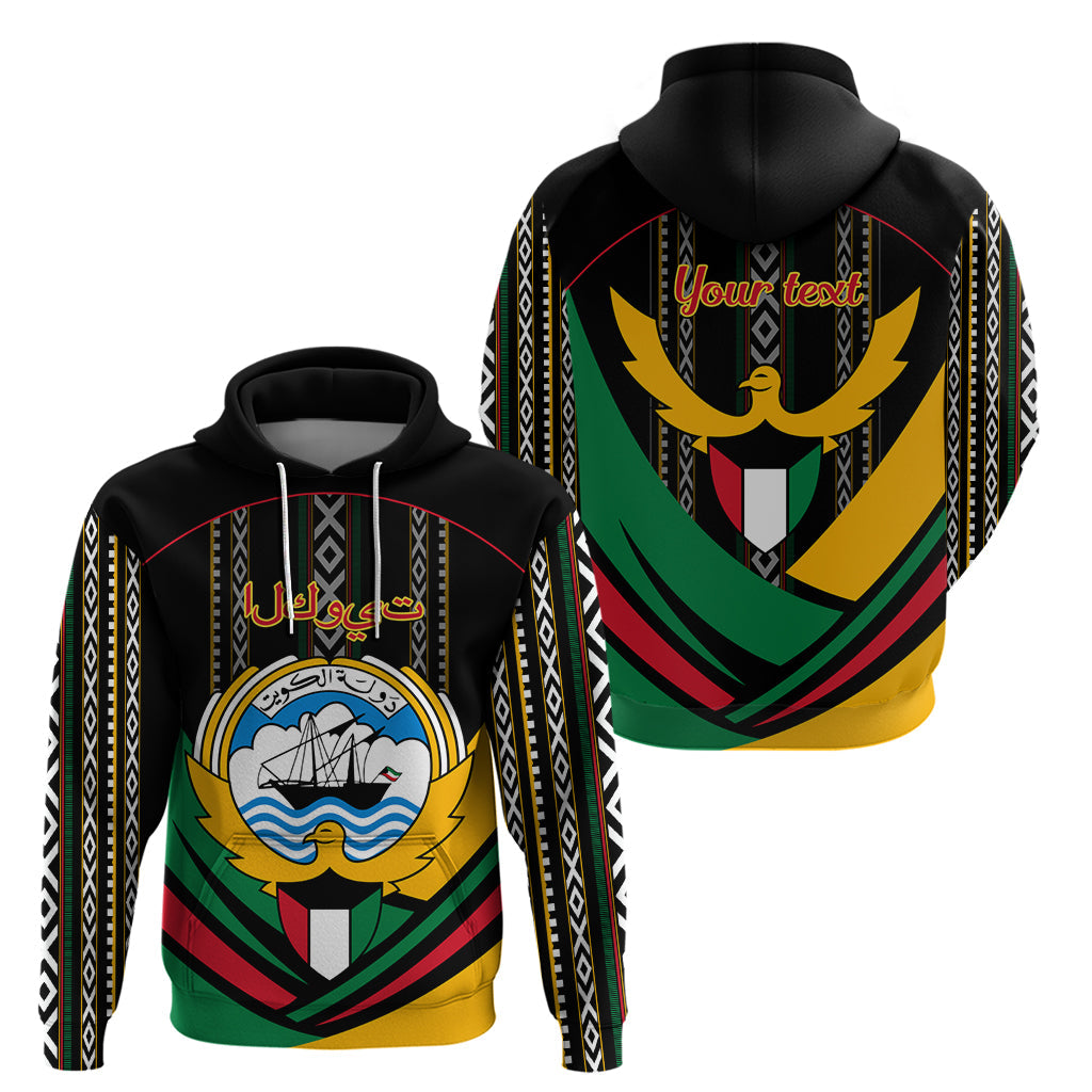 Kuwait Hawk of Quraish With Al Sadu Pattern Personalized Hoodie LT9