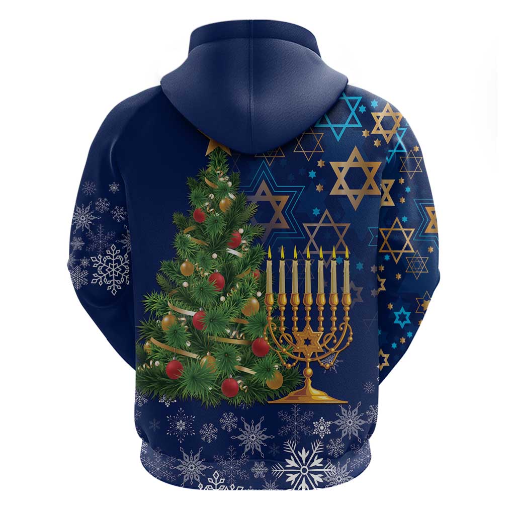 Merry Chrismukkah Hoodie Merry Christmas and Happy Hanukkah LT9