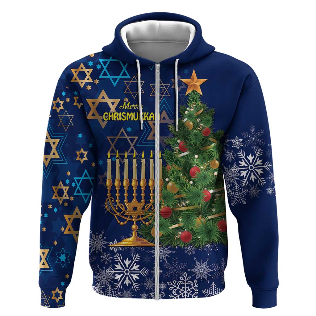 Merry Chrismukkah Hoodie Merry Christmas and Happy Hanukkah LT9