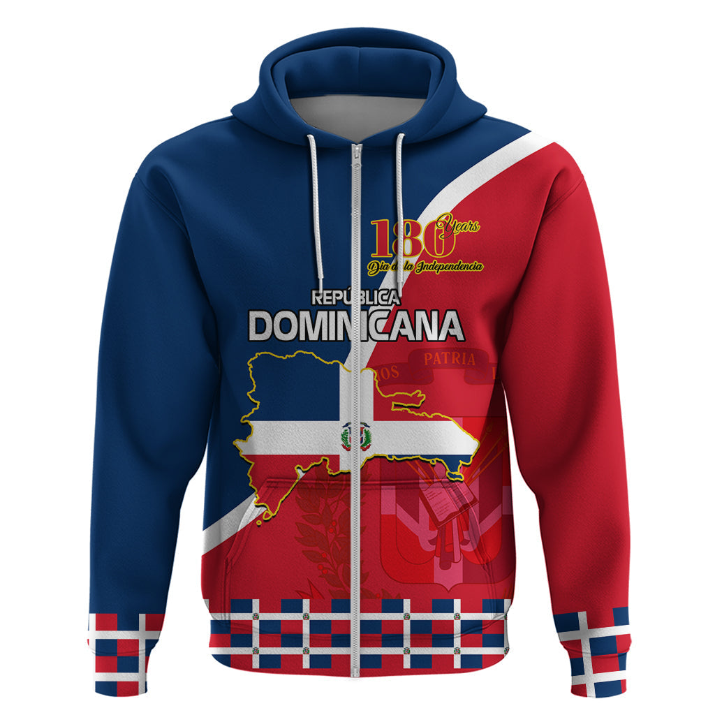 Dominican Republic 180th Years Independence Day Personalized Hoodie LT9