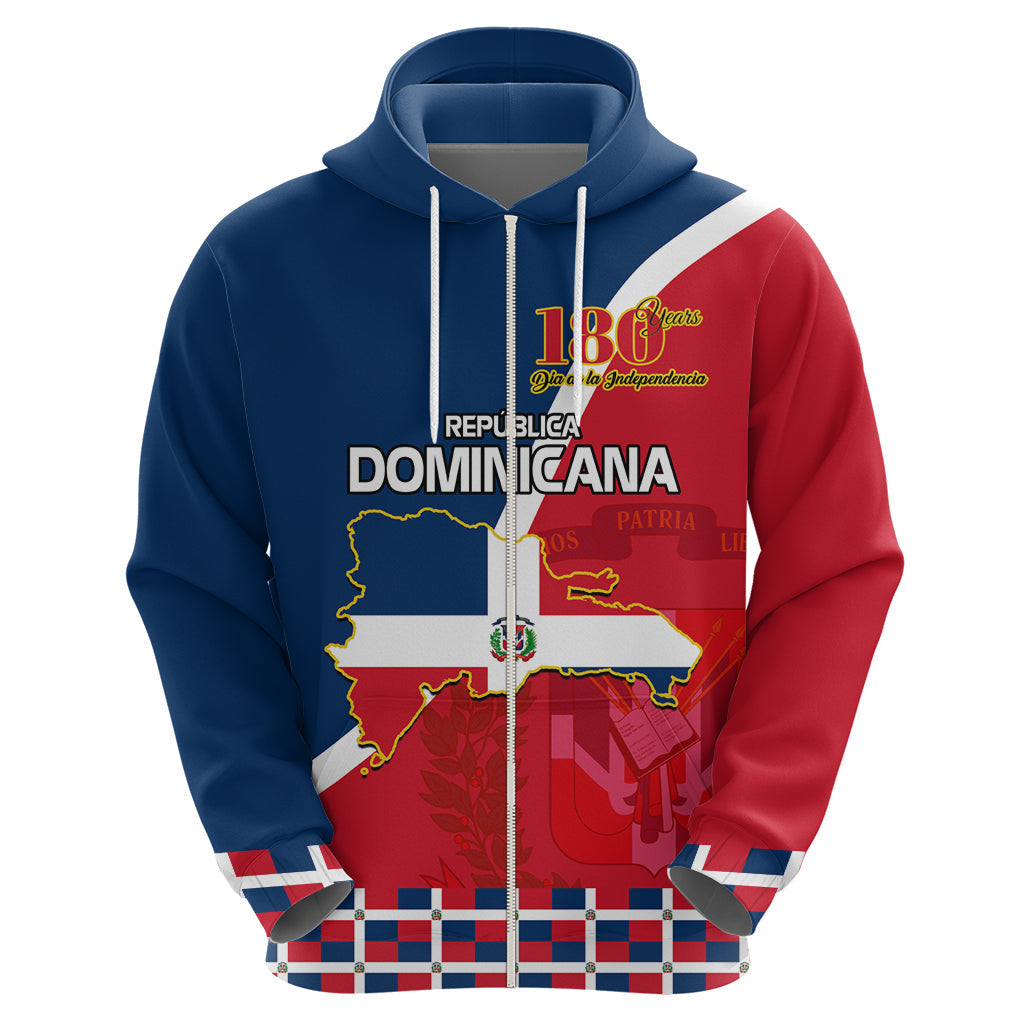 Dominican Republic 180th Years Independence Day Personalized Hoodie LT9