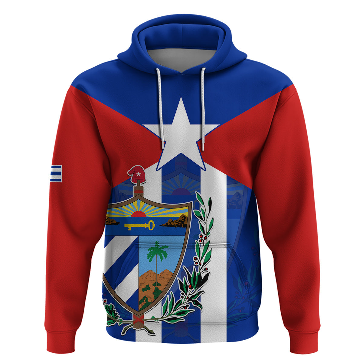 Cuba Hoodie Simple Coat Of Arms LT9