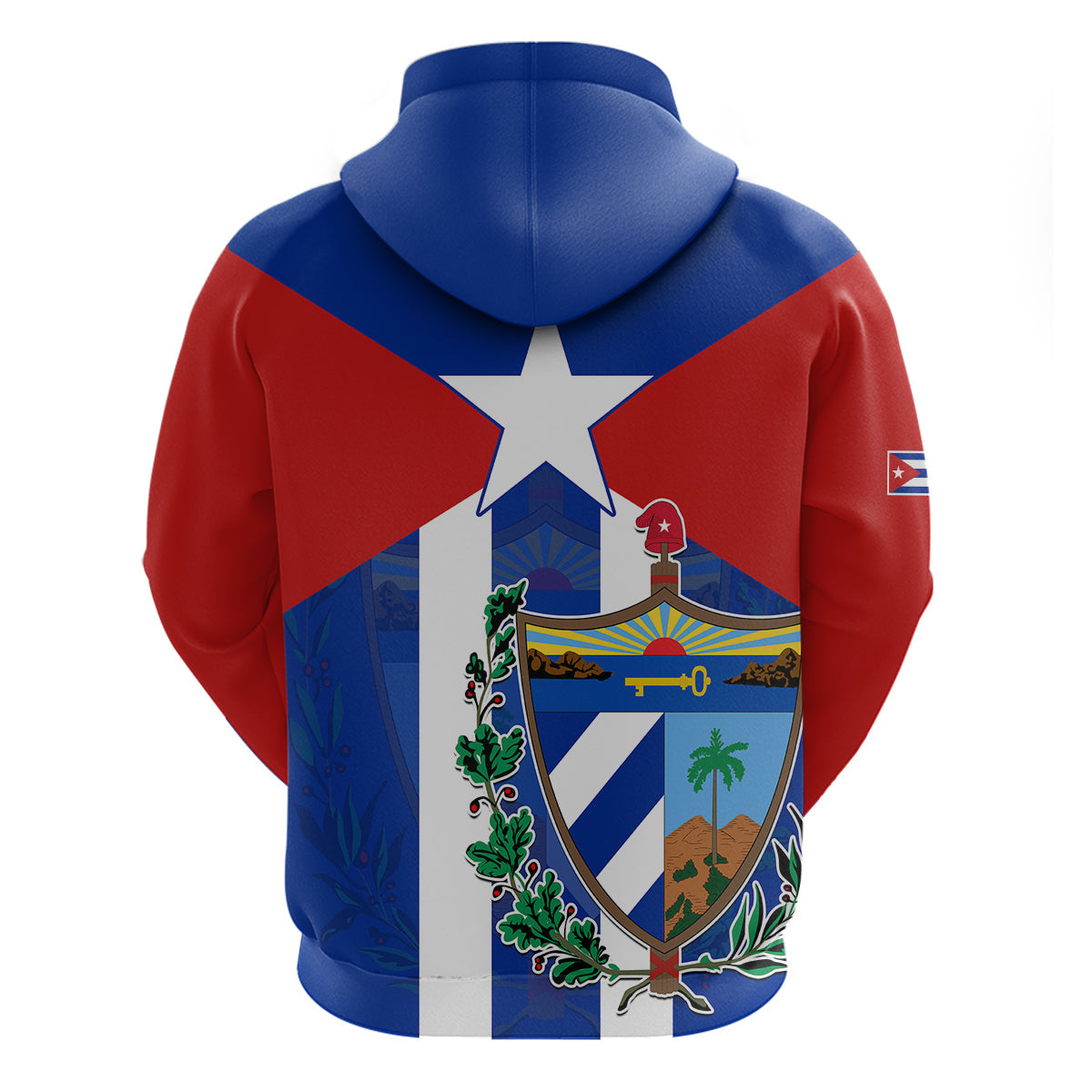 Cuba Hoodie Simple Coat Of Arms LT9
