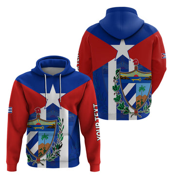 Custom Cuba Hoodie Simple Coat Of Arms LT9