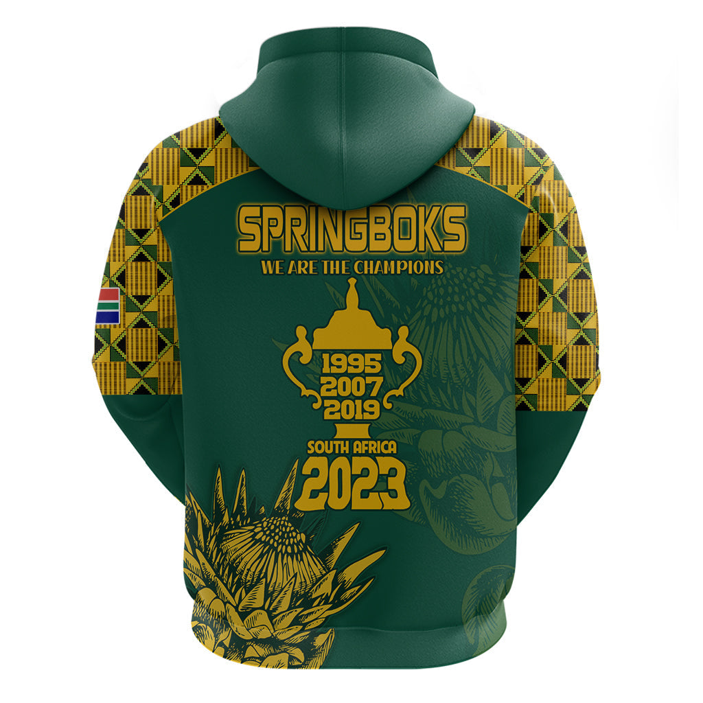 South Africa Rugby Hoodie Springboks Proud The Champions LT9