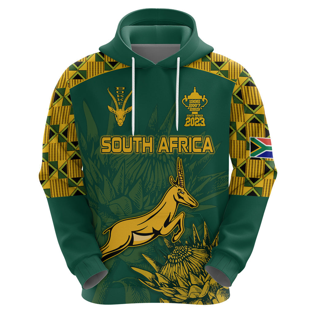 Custom South Africa Rugby Hoodie Springboks Proud The Champions LT9