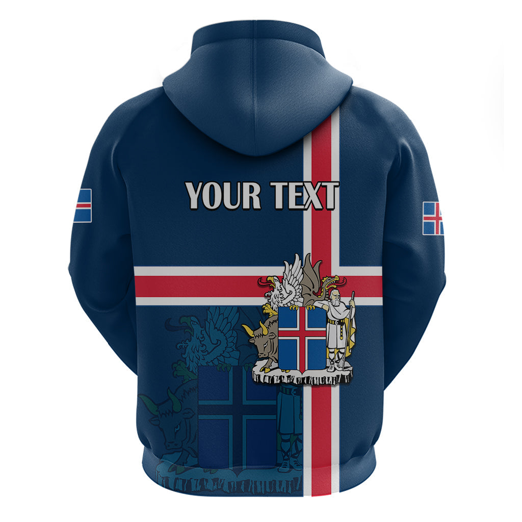 Custom Iceland Hoodie Icelandic National Day LT9