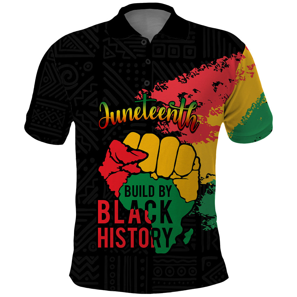 Juneteenth Polo Shirt Black Independence Day Black History LT9