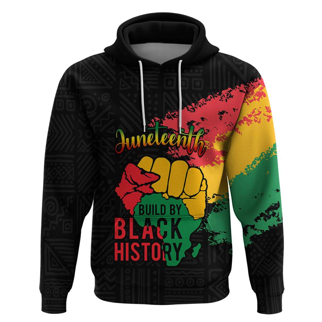Custom Juneteenth Hoodie Black Independence Day Black History LT9