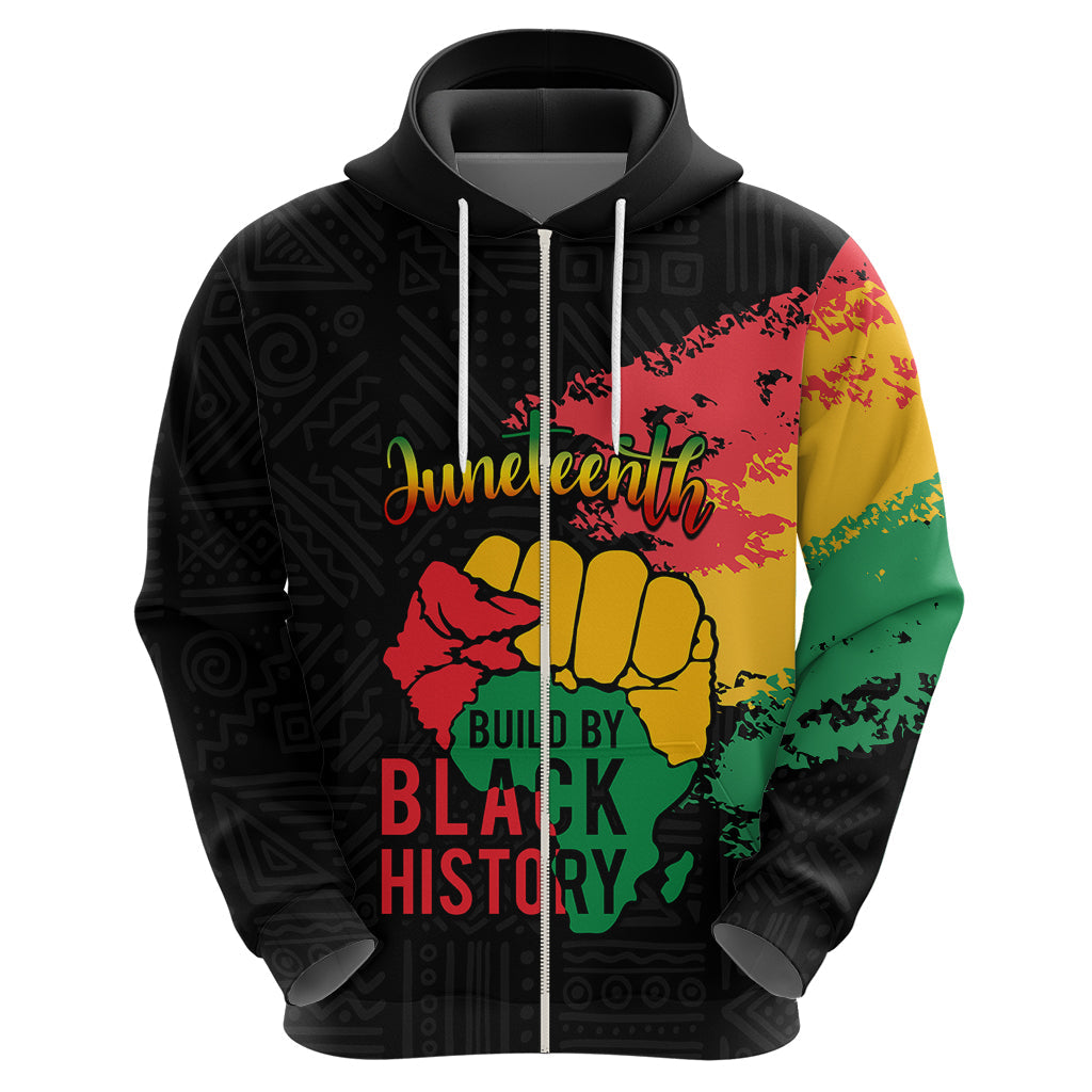 Custom Juneteenth Hoodie Black Independence Day Black History LT9