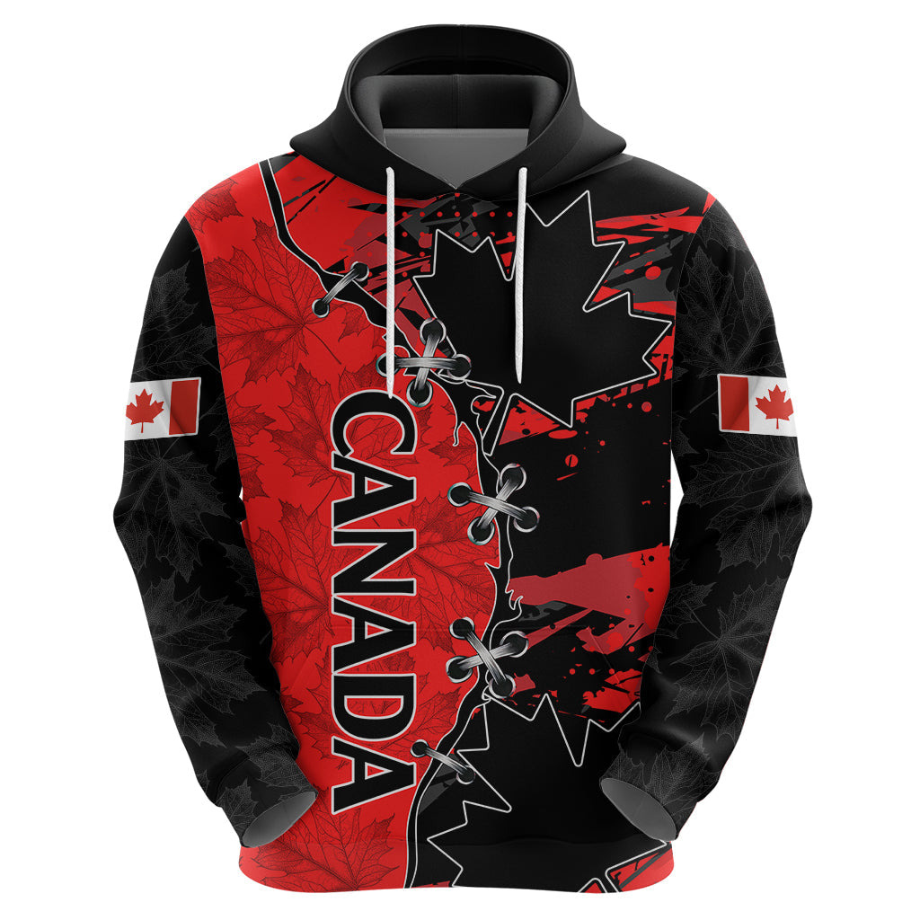 Canada Womens Soccer Hoodie Go Canucks Maple Leaf 2023 LT9